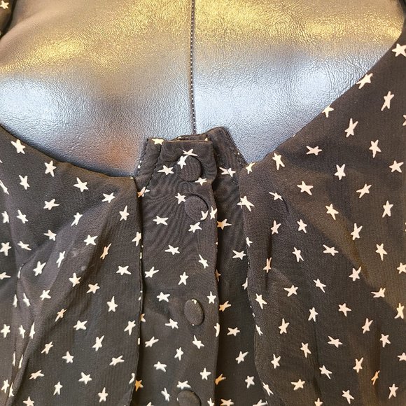 Stunning Thierry Mugler Miami Style Polka Dress with Front Tie - Picture 5 of 16